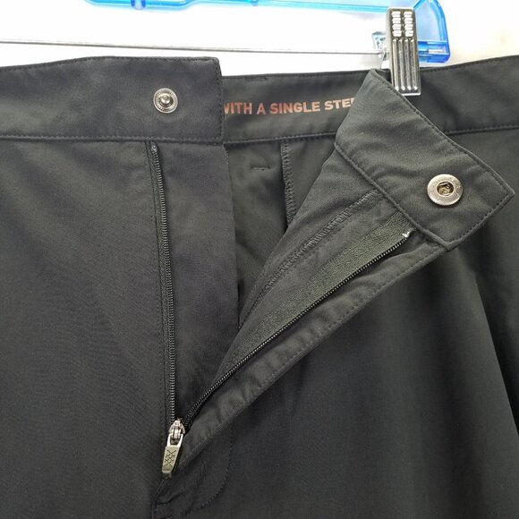 Rhone Commuter Pants Men's 40 Classic Straight Leg Black Stretch Chino Pockets - Picture 4 of 16